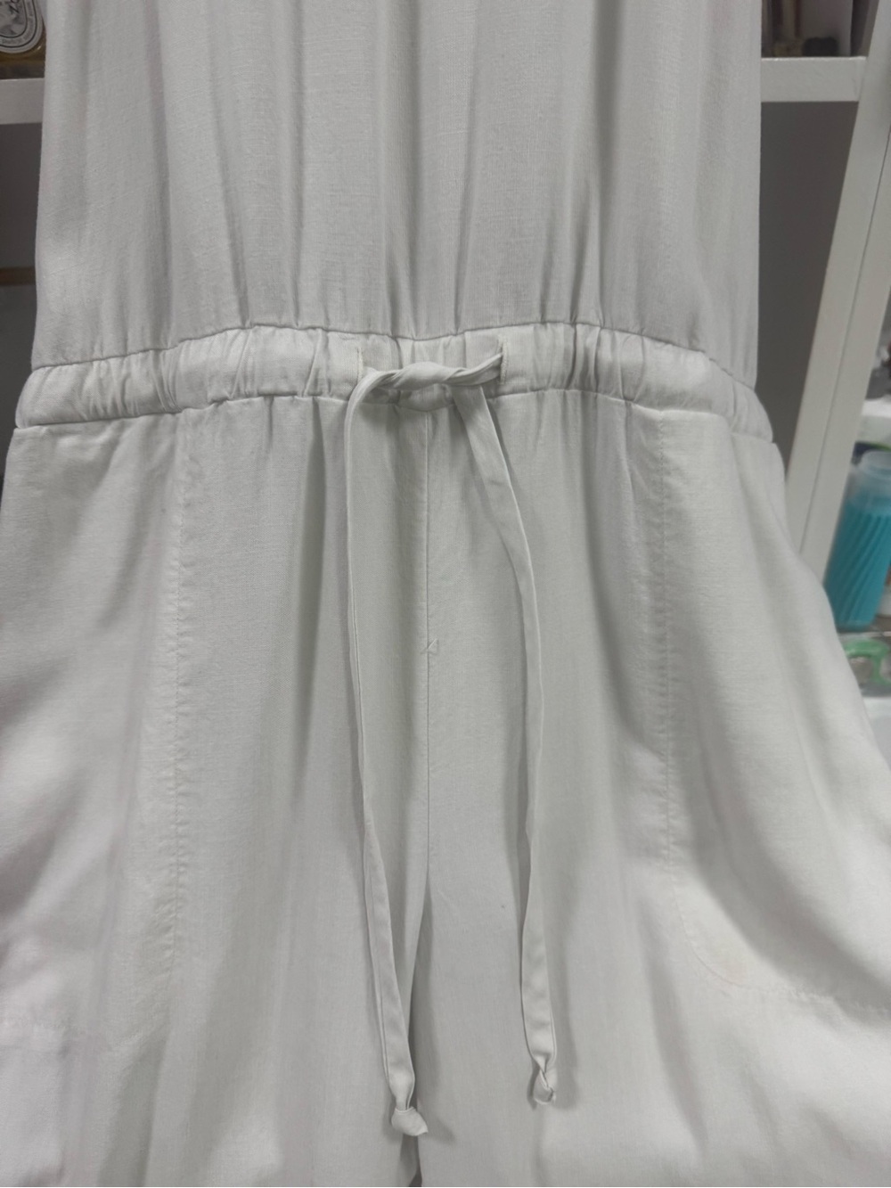 Chelsea & Violet White Tencel Wide Leg Jumpsuit 🤍✨ - Picture 5 of 5